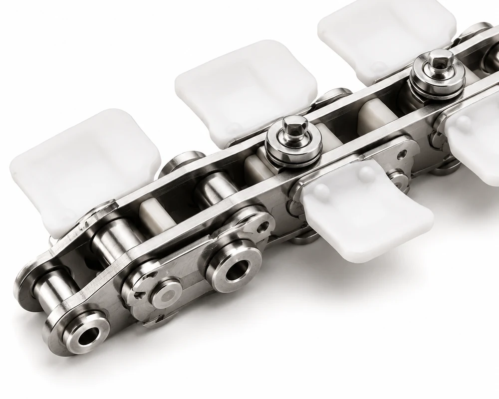 Ice Cream Conveyor Chain structural detail