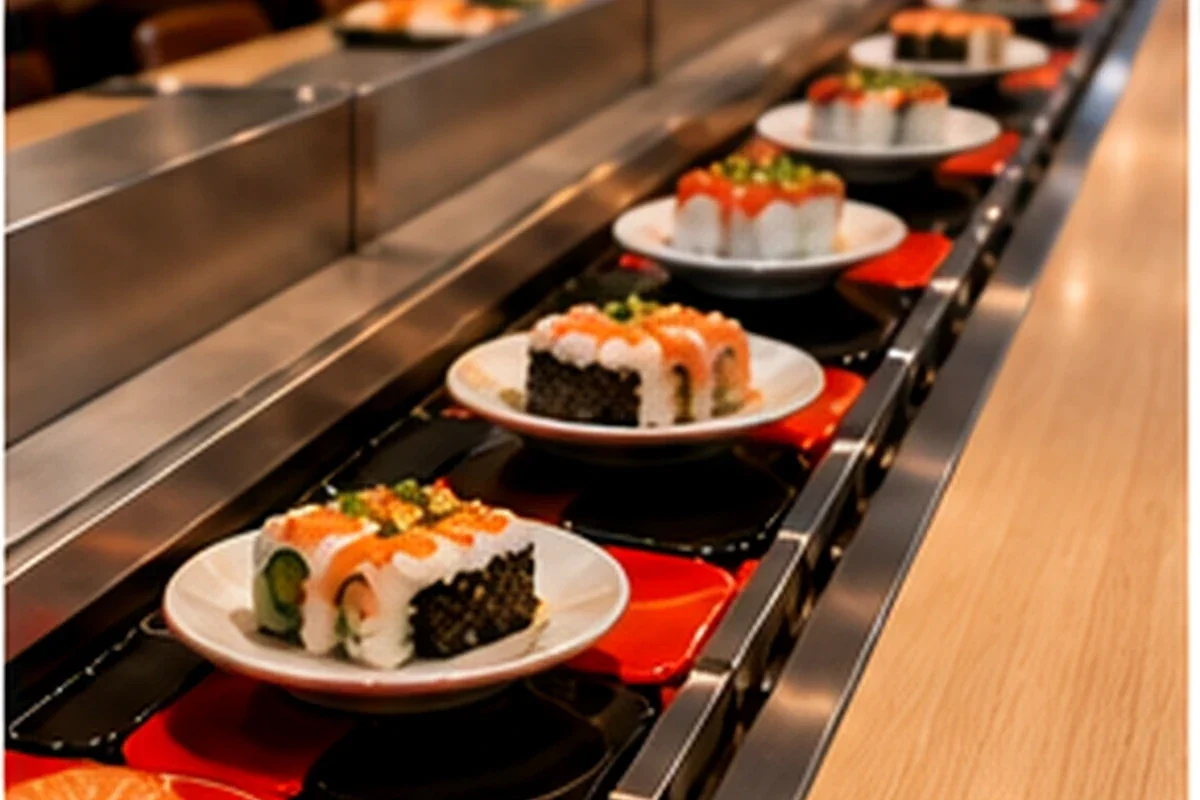 SSSC100 Sushi Conveyor Chain application illustration